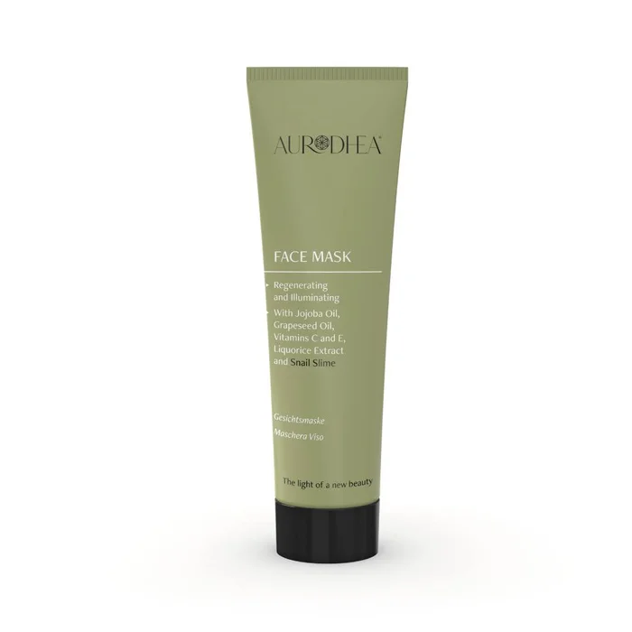 Masque visage illuminateur éclaircissant à la bave d’escargot et vitamine C