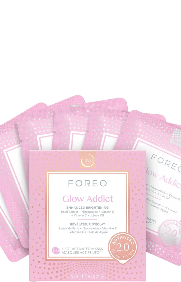 Masques éclat UFO™- Glow Addict – 6 unités