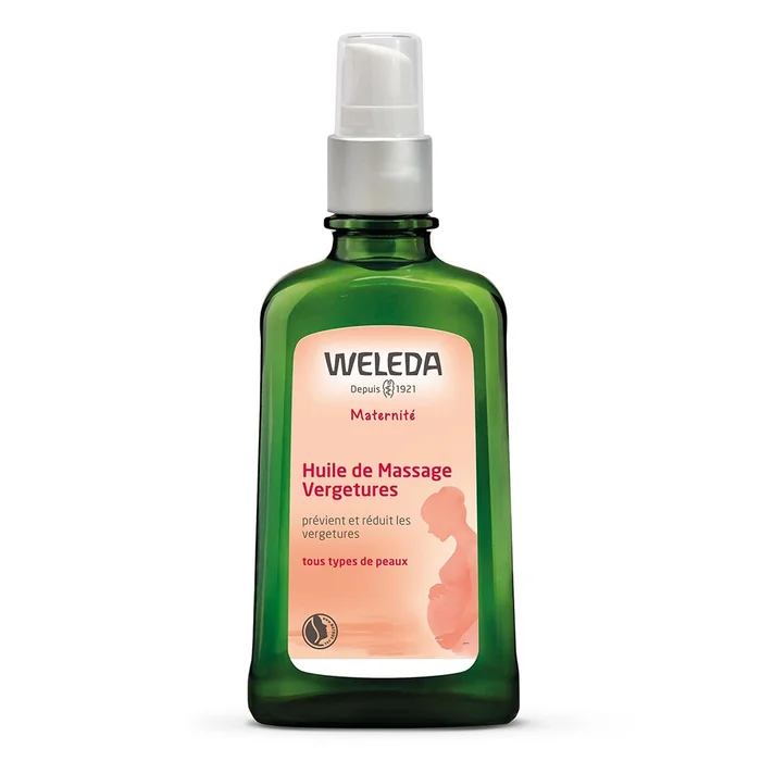 Maternit&eacute; – Huile de Massage Vergetures – Femmes Enceintes et Allaitantes – 100ml