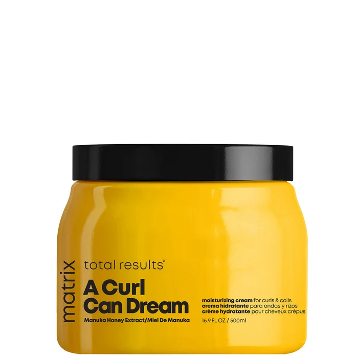Matrix Total Results A Curl Can Dream Crème Hydratante au Miel de Manuka pour Cheveux Bouclés et Crépus 500 ml