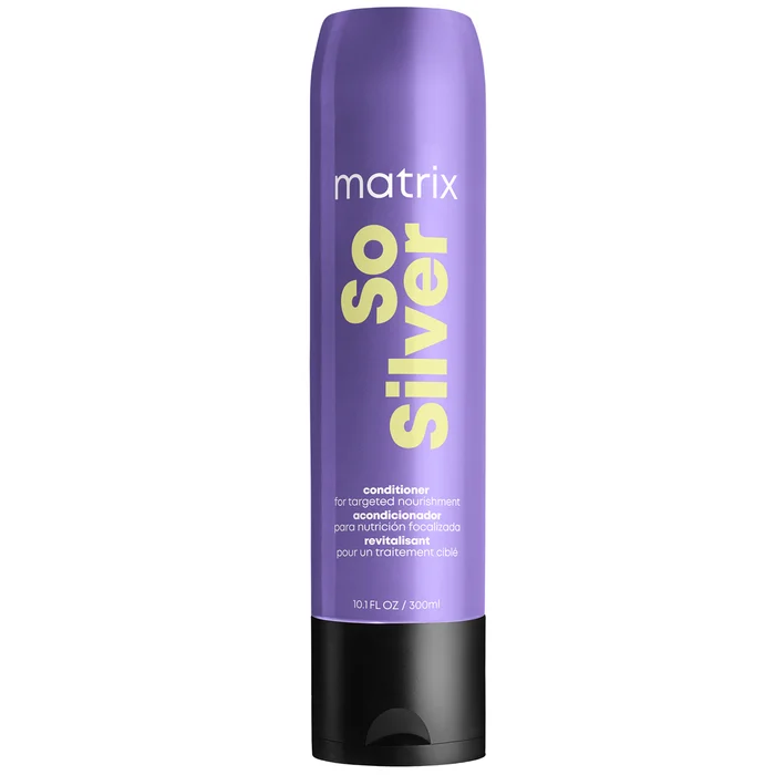 Matrix Total Results So Silver Après-shampooing pour Cheveux Blonds et Gris 300 ml