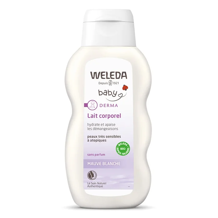 Mauve Blanche Baby – Lait Corporel – Peaux Tr&egrave;s Sensibles &agrave; Atopiques – 200ml
