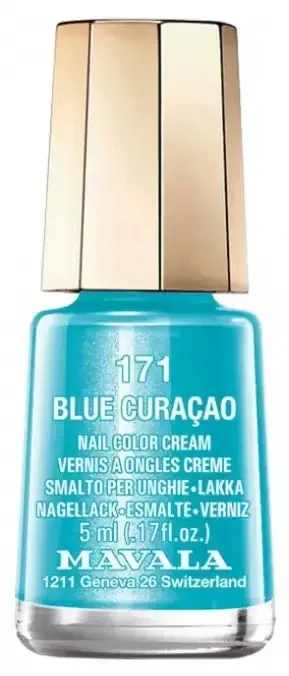 Mavala Mini Color Vernis à Ongles Crème 5 ml – Couleur 171 Blue Curaçao
