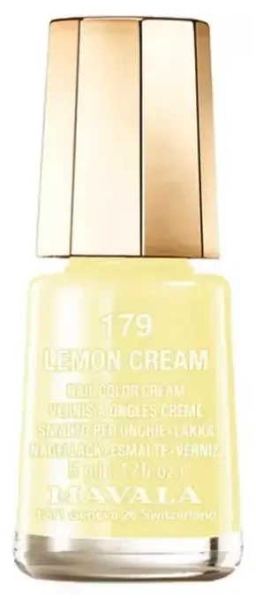 Mavala Mini Color Vernis à Ongles Crème 5 ml – Couleur 179 Lemon Cream