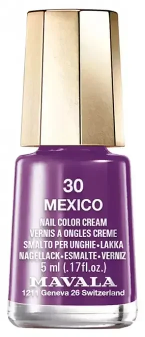 Mavala Mini Color Vernis à Ongles Crème 5 ml – Couleur 30 Mexico