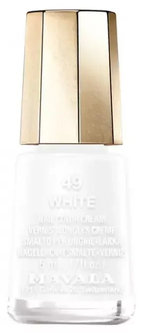 Mavala Mini Color Vernis à Ongles Crème 5 ml – Couleur 49 White