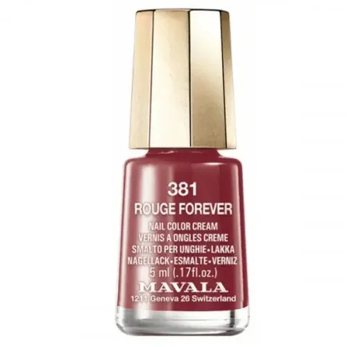 MAVALA Vernis à Ongles 381 ROUGE FOREVER – 5 ml