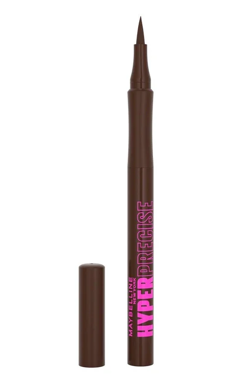 Maybelline Hyper Precise Eyeliner résistant l’eau 01 Marron