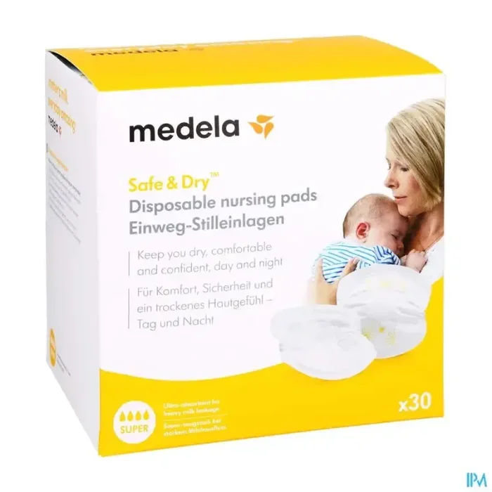 Medela ultra respirants coussinet d‘allaitement adhesif jetable 30