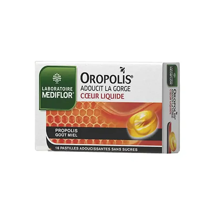 Mediflor Oropolis Coeur Liquide 16 pastilles