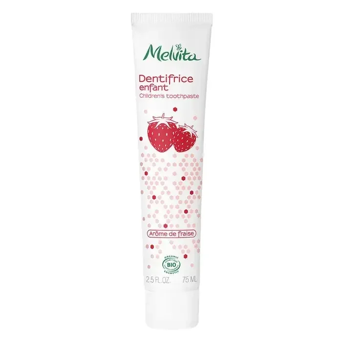 Melvita Dentifrice Enfant à la fraise 75ml