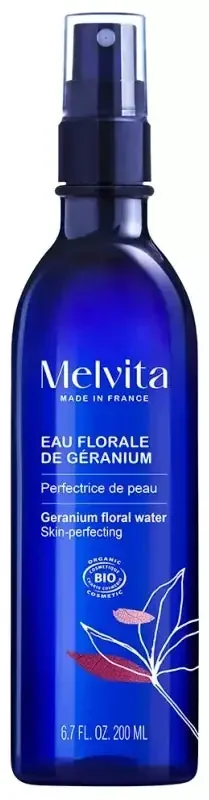 Melvita Eau Florale de Géranium Perfectrice de Peau Bio 200 ml