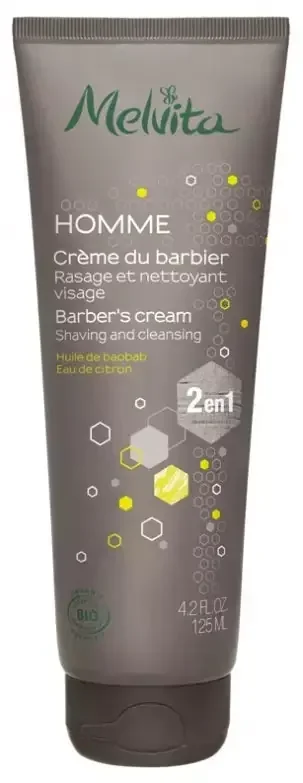 Melvita Homme Crème du Barbier 2 en 1