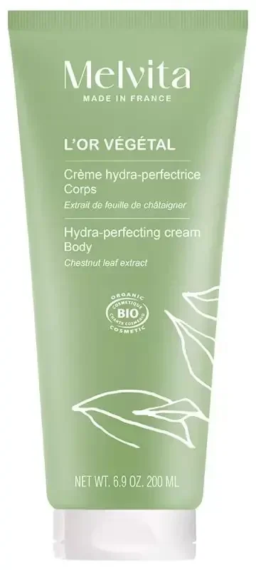 Melvita L‘Or Végétal Crème Hydra-Perfectrice Corps Peaux Sèches Bio 200 ml