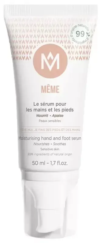 MÊME Sérum Mains et Pieds Peaux Sensibles 50 ml