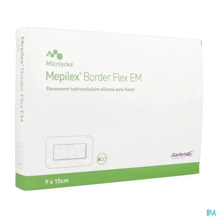 Mepilex border flex em pansement 9cm x 15cm 10