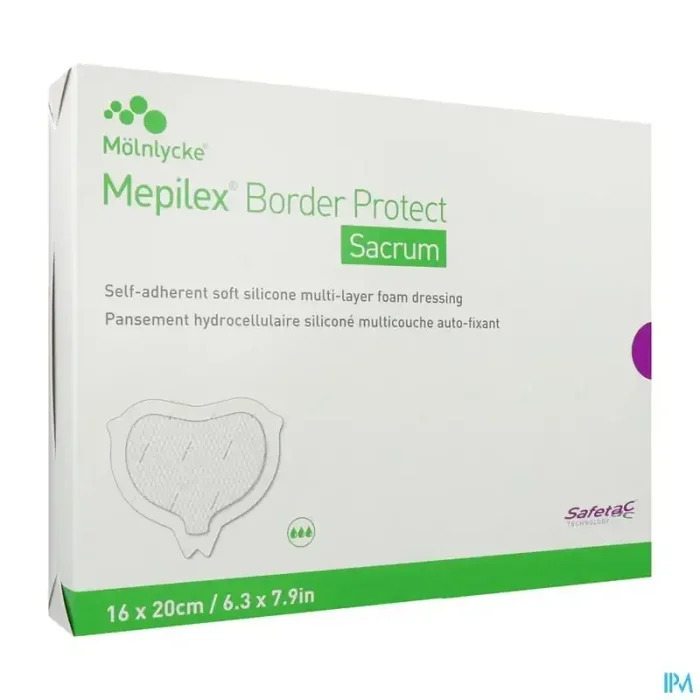 Mepilex border sacrum pansement 16cm x20cm 10