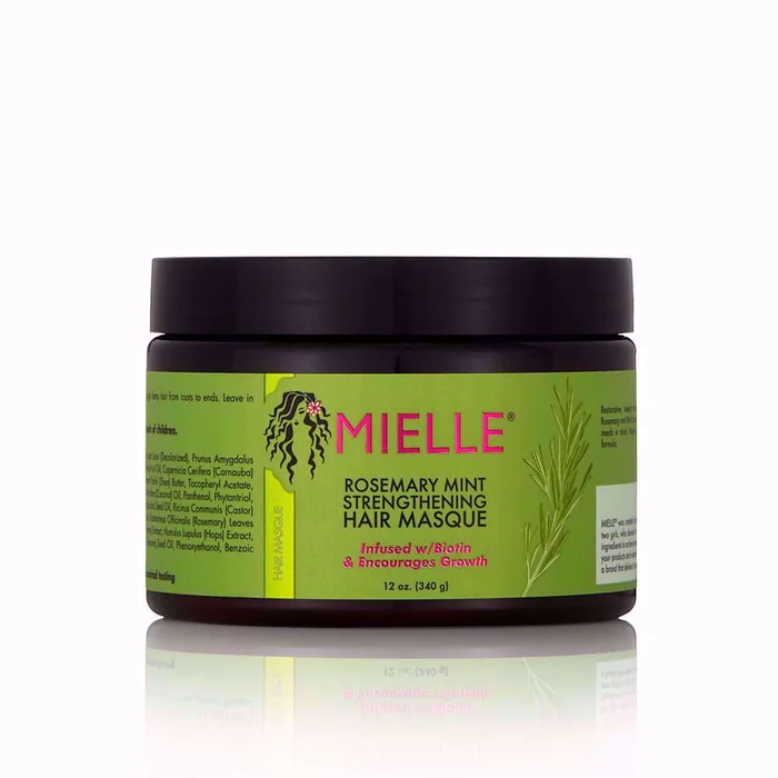 Mielle Masque capillaire fortifiant à la menthe et au romarin 340g