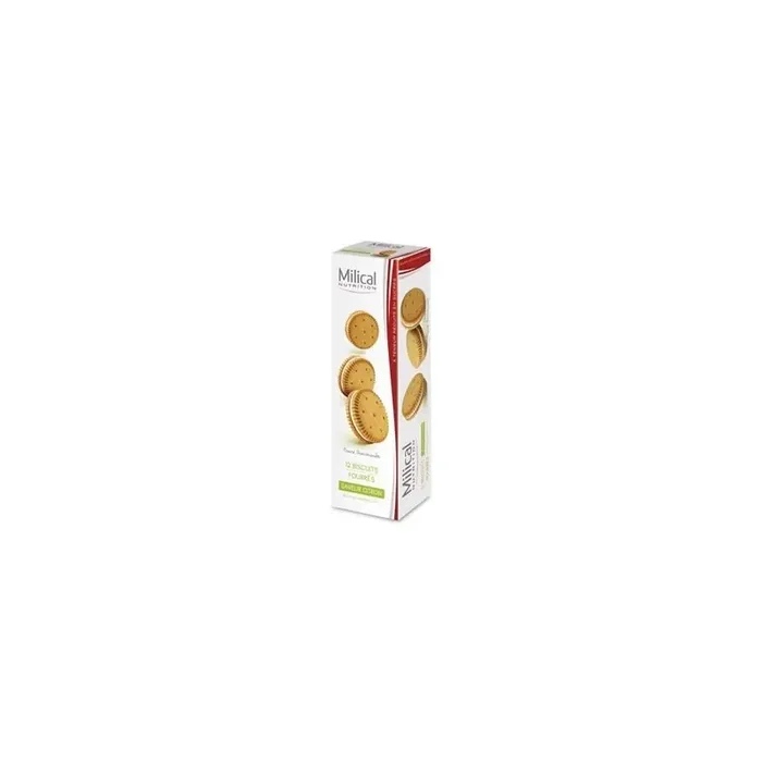 Milical nutrition saveur citron 12 biscuits