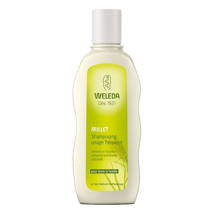 Millet – Shampooing Usage Fréquent – Pour Toute la Famille -190ml