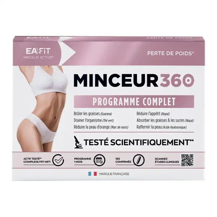 MINCEUR 360 PERTE DE POIDS 120 COMPRIMES EAFIT