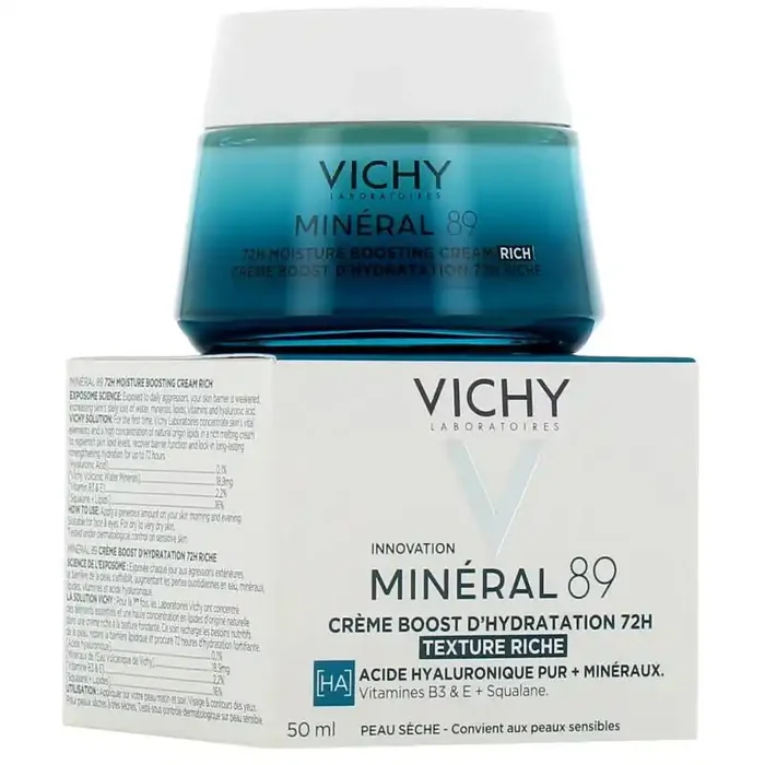 MINERAL 89 CREME BOOST D‘HYDRATATION 72H RICHE 50ML VICHY