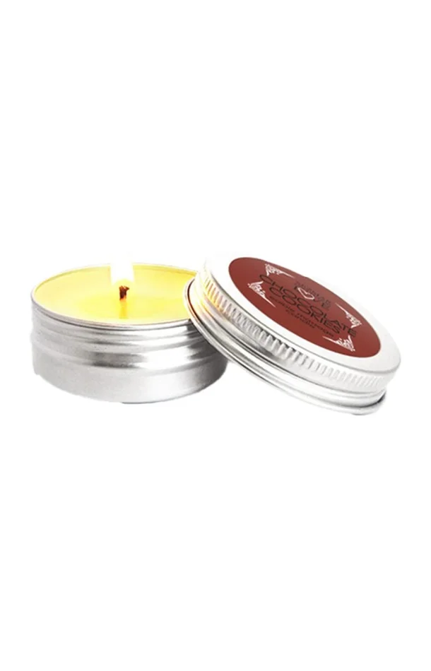 Mini bougie de massage 100% naturelle – Chocolat cookie – 30 ml