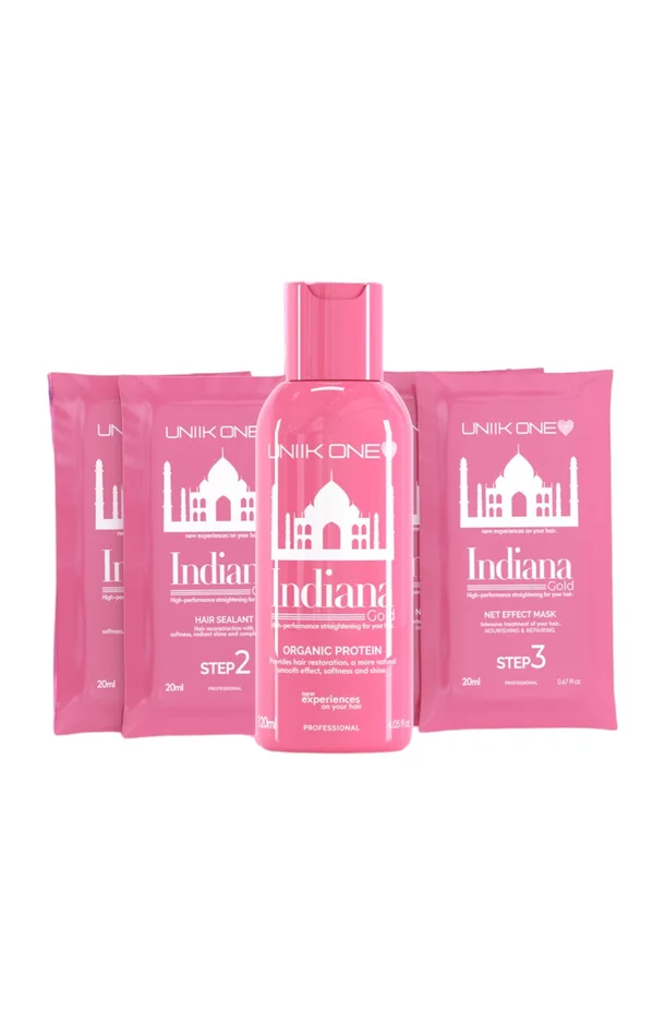 Mini kit de lissage – Indiana Gloss – 3 soins