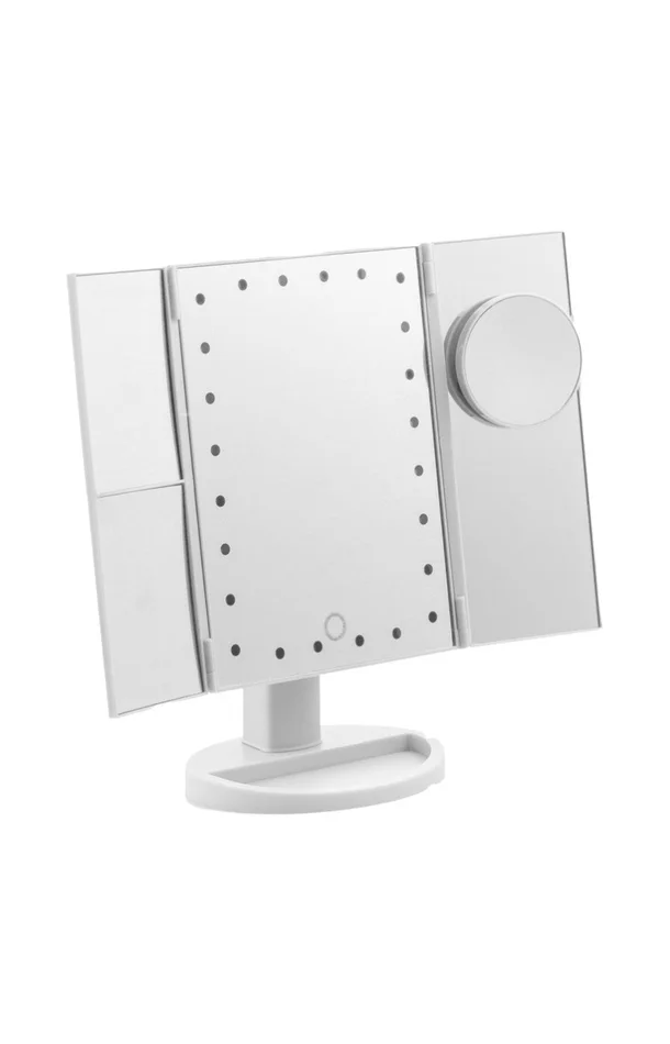 Miroir de table LED 4-en-1