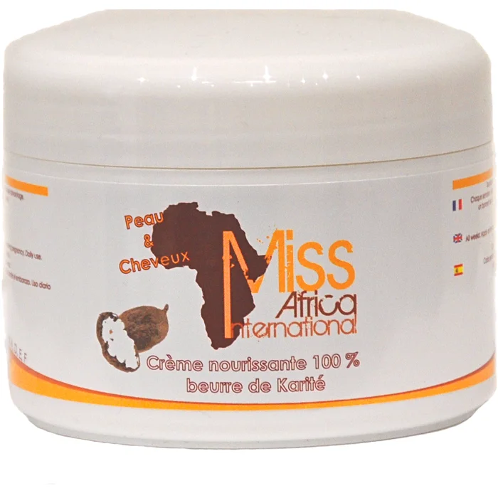 MISS AFRICA INTERNATIONAL ≡ Crème Nourissante 100% Beurre De Karité