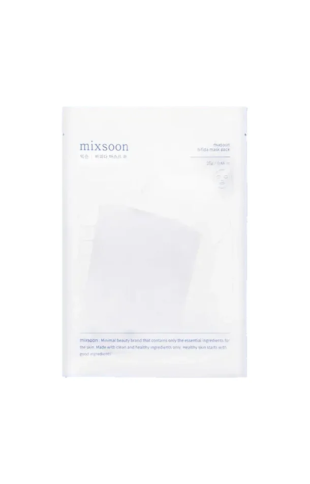 Mixsoon – Masques revitalisants – Peaux sensibles à irritées – 5 unités