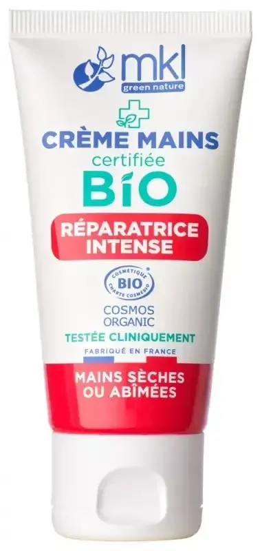 Mkl Green Nature Crème Mains Bio 50 ml – Réparatrice Intense