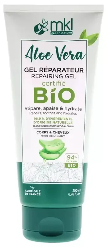 Mkl Green Nature Gel Aloe Vera « bio » 99 % 200 ml