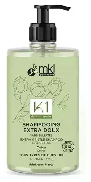 MKL Green Nature Shampoing Extra Doux Tout Type de Cheveux Bio 750 ML
