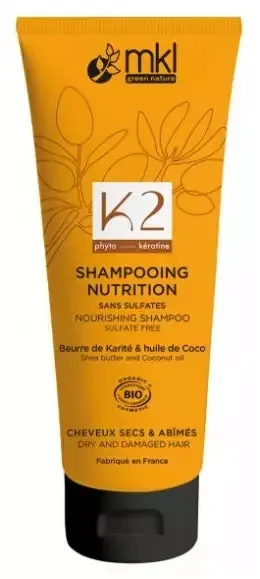 MKL Green Nature Shampooing Nutrition Cheveux Secs et Abimés 250 ml