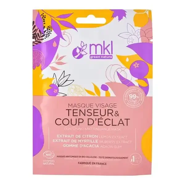 MKL Masque visage tenseur coup d‘éclat