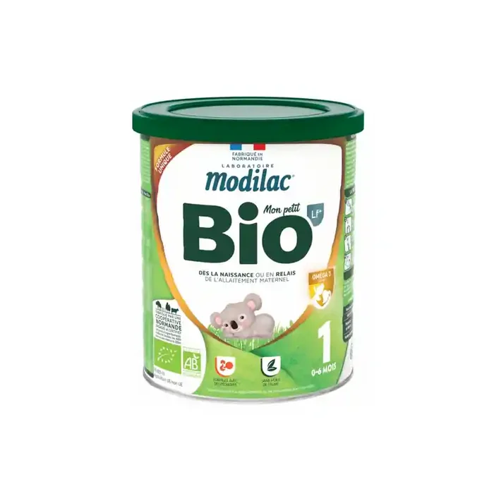 MON PETIT BIO 1er ÂGE LAIT LF+ 0 – 6 MOIS 800g MODILAC