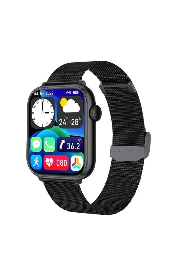 Montre connectée – Edition Gamma 2024 – Acier – Noir