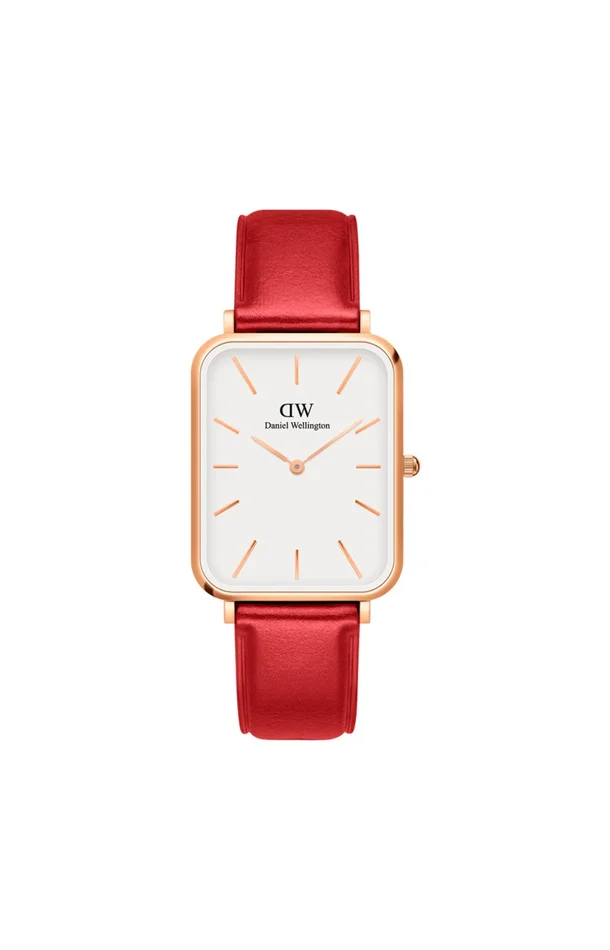 Montre Pressed Suffolk – Acier inoxydable & cuir – 36 mm