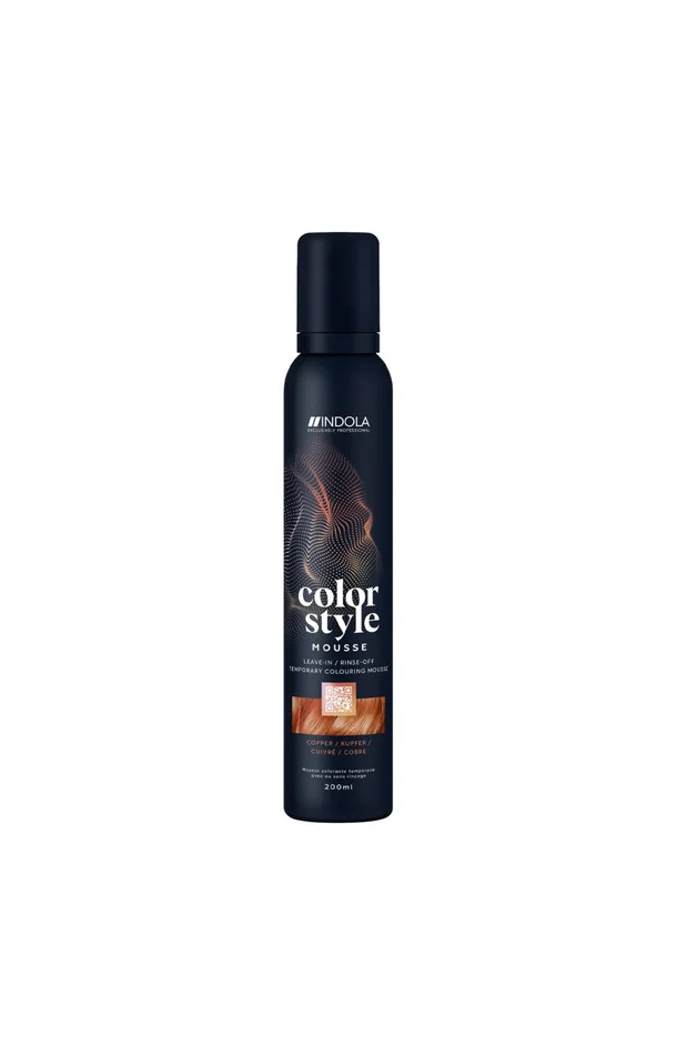 Mousse coiffante & colorante – Color Style – Cuivré – 200 ml
