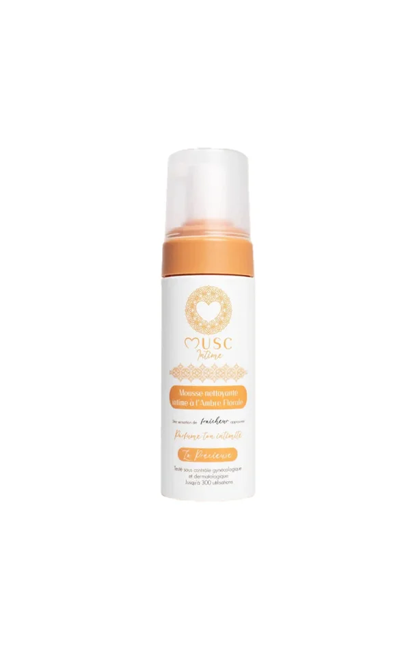 Mousse nettoyante intime – La Précieuse – Ambre florale – 150 ml