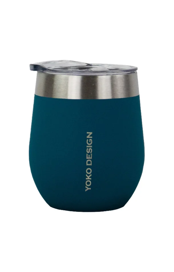 Mug isotherme avec couvercle – Bleu – 250 ml