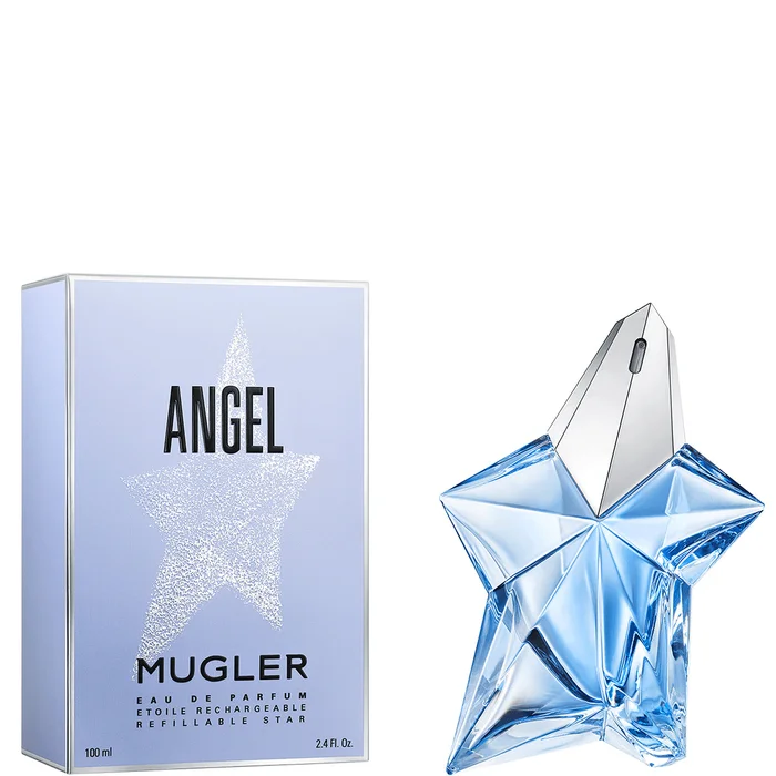 MUGLER Angel Eau de Parfum – Vaporisateur Étoile Rechargeable 100 ml