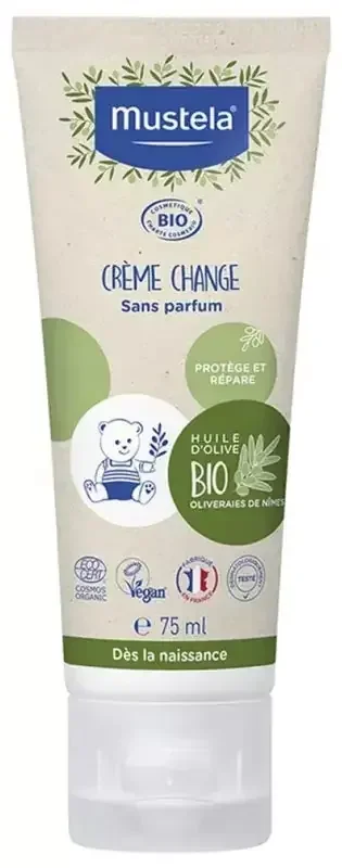 Mustela Crème Change Certifiée Bio 75 ml