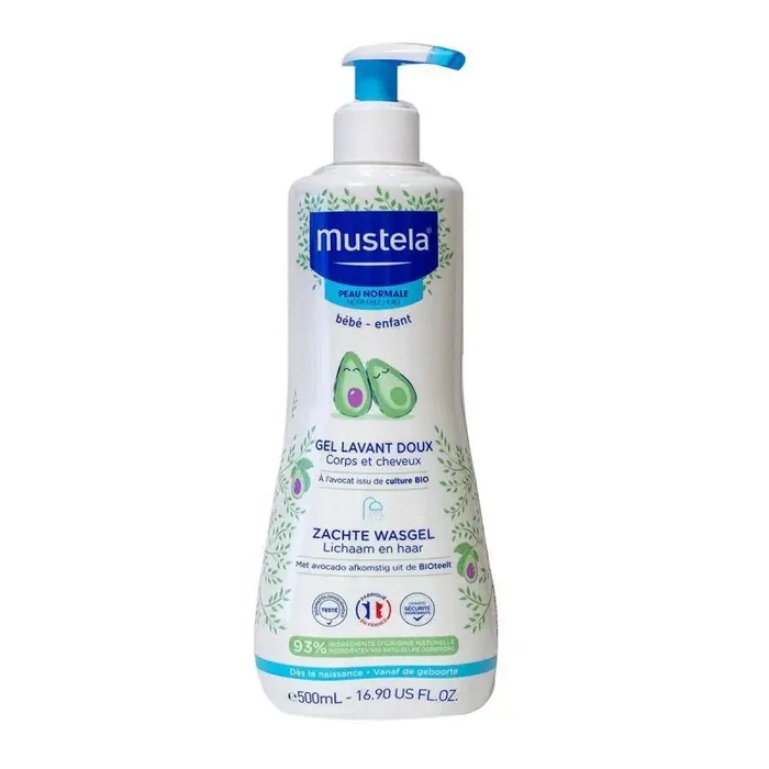 Mustela Gel Lavant Doux 500ml New Ref
