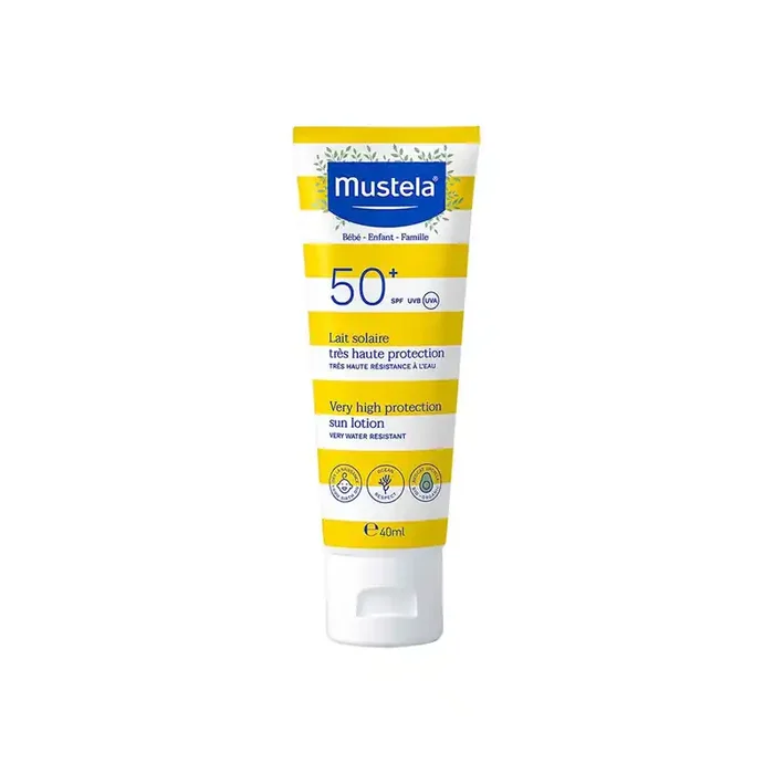Mustela lait solaire tres haute protection SPF50+ 40ml