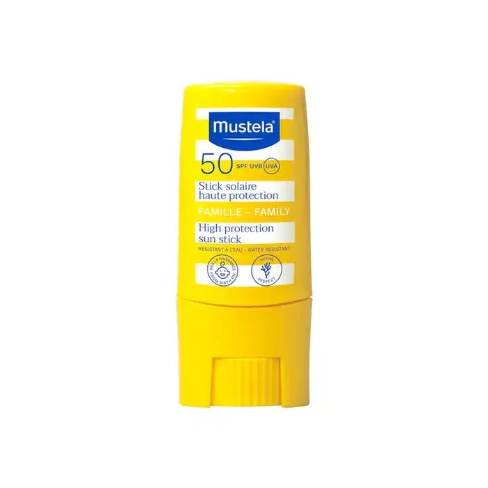 Mustela stick solaire famille SPF50 – 9ml