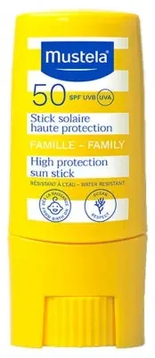 Mustela Stick Solaire Haute Protection SPF50 Famille 9 ml