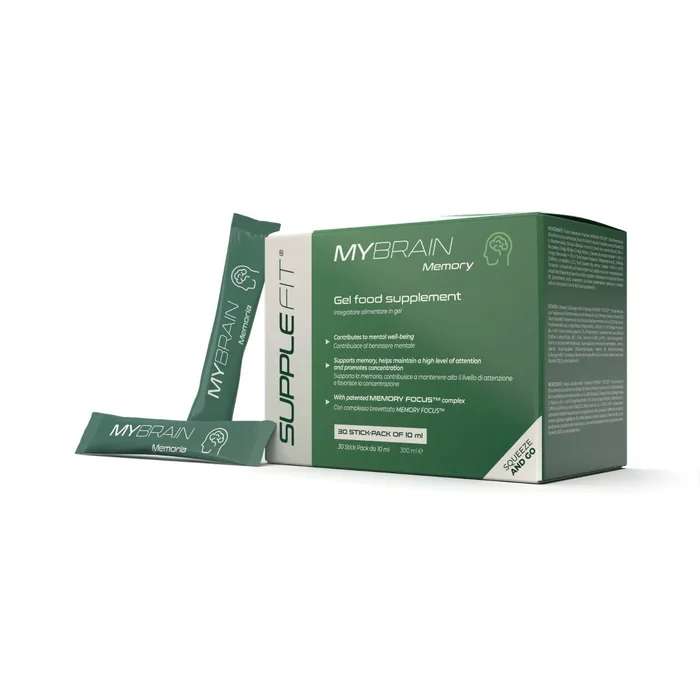 MYBRAIN – complément alimentaire en gel pour la mémoire et la concentration – 300 ml Avec mélange breveté MEMORY FOCUS™