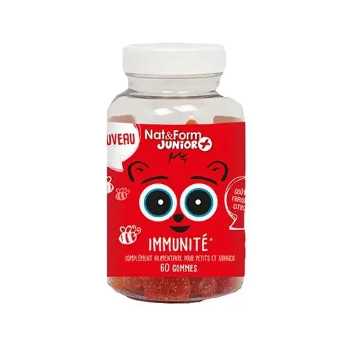 NAT & FORM JUNIOR+ IMMUNITÉ – 60 Gommes